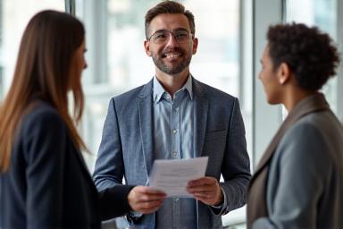 面接と採用活動